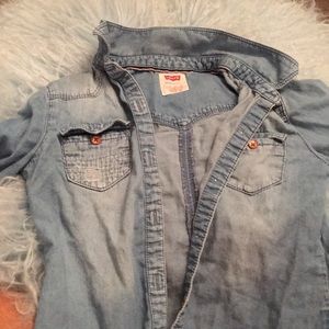 Authentic Levi denim shirt